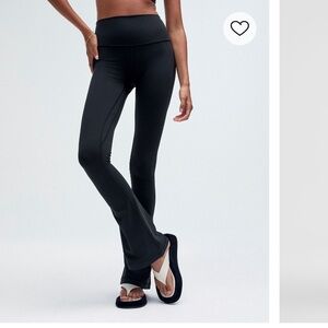Lululemon mini flare leggings - black